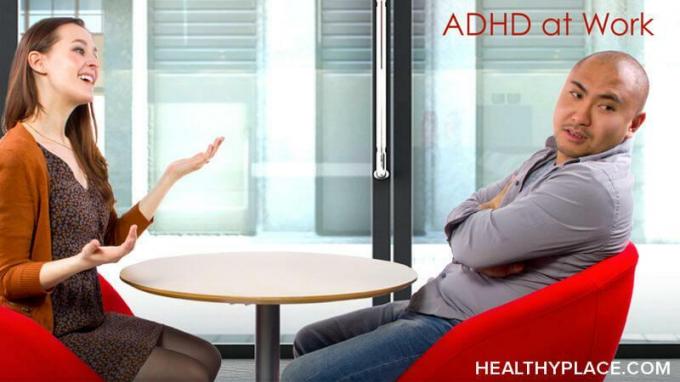 Omgaan met ADHD-collega's kan moeilijk zijn. Lees meer om te weten te komen hoe ADHD-collega's hun best kunnen doen bij HealthyPlace.