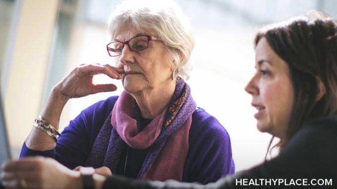 Meer informatie over gedrags- en psychiatrische symptomen van de ziekte van Alzheimer; hoe ze worden gediagnosticeerd en medicamenteuze en niet-medicamenteuze behandelingen op HealthyPlace.